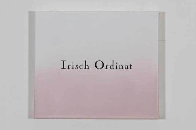 'Christian Dior' 2019, Öl auf Baumwolle, 20 x 23 cm Ed. 1/2