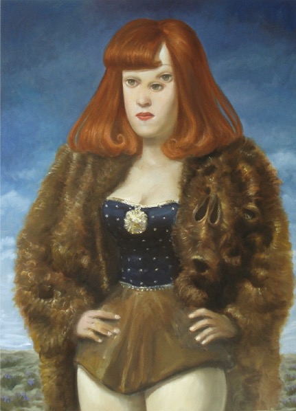 'Melancoia' 2011, oil on canvas, 195 x 130 cm
