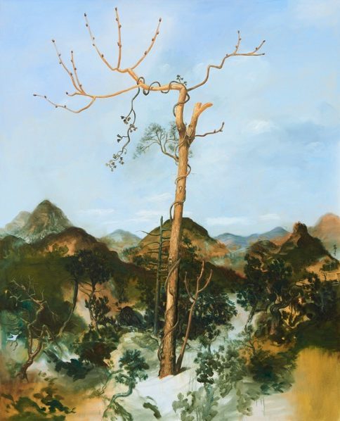 'Le condottiere' 2016, oil on canvas, 160 x 130 cm
