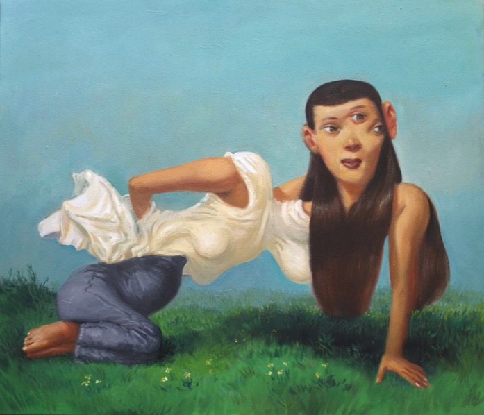 'Taxinomie' 2016, oil on canvas, 60 x 70 cm