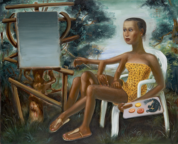 'Ellipse' 2012, oil on canvas, 130 x 160 cm