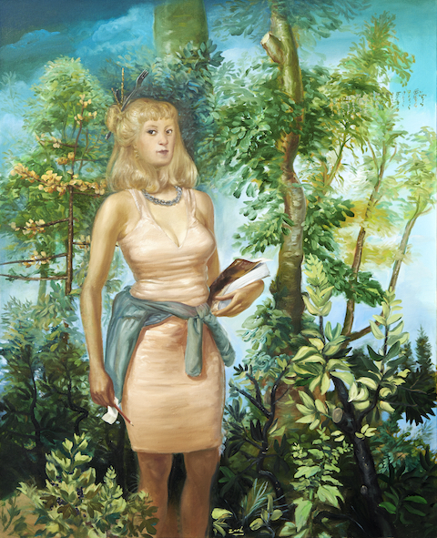 'Stalker' 2016, oil on canvas, 160 x 130 cm