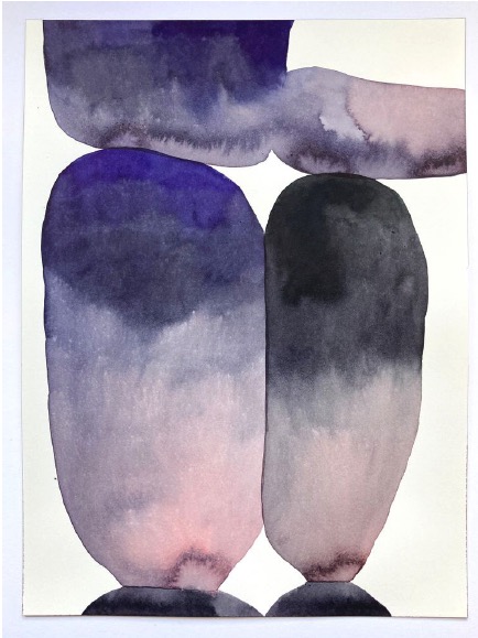 ANDREA HELLER, 'Untitled', 2021, Ink and watercolour on paper, 31 x 23 cm