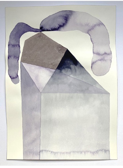 ANDREA HELLER 'Untitled' 2021, Ink and watercolour on paper, 36 x 26 cm
