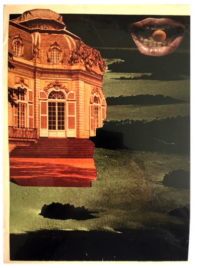 DOMINIQUE BONDY 'A dream (number 17)' (Surrealistic Series), 1976 - 1985, Collage, 30 x 21 cm, Inv. Nr. 18027