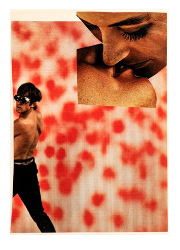 DOMINIQUE BONDY 'The Kiss (number 2)' (Surrealistic Series), 1976 - 1985, Collage, 30 x 21 cm, Inv. Nr. 18023