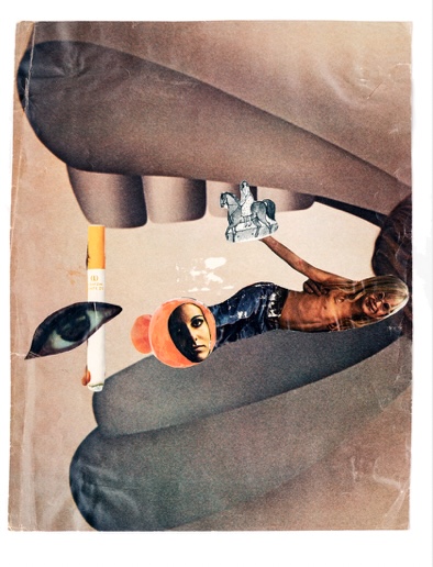 DOMINIQUE BONDY 'The mouth (number18)' (Surrealistic Series), 1976 - 1985, Collage, 30 x 21 cm, Inv. Nr.18018