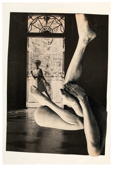 DOMINIQUE BONDY 'Legs (number 8)' (Surrealistic Series), 1976 - 1985, Collage, 30 x 21 cm, Inv. Nr. 18016
