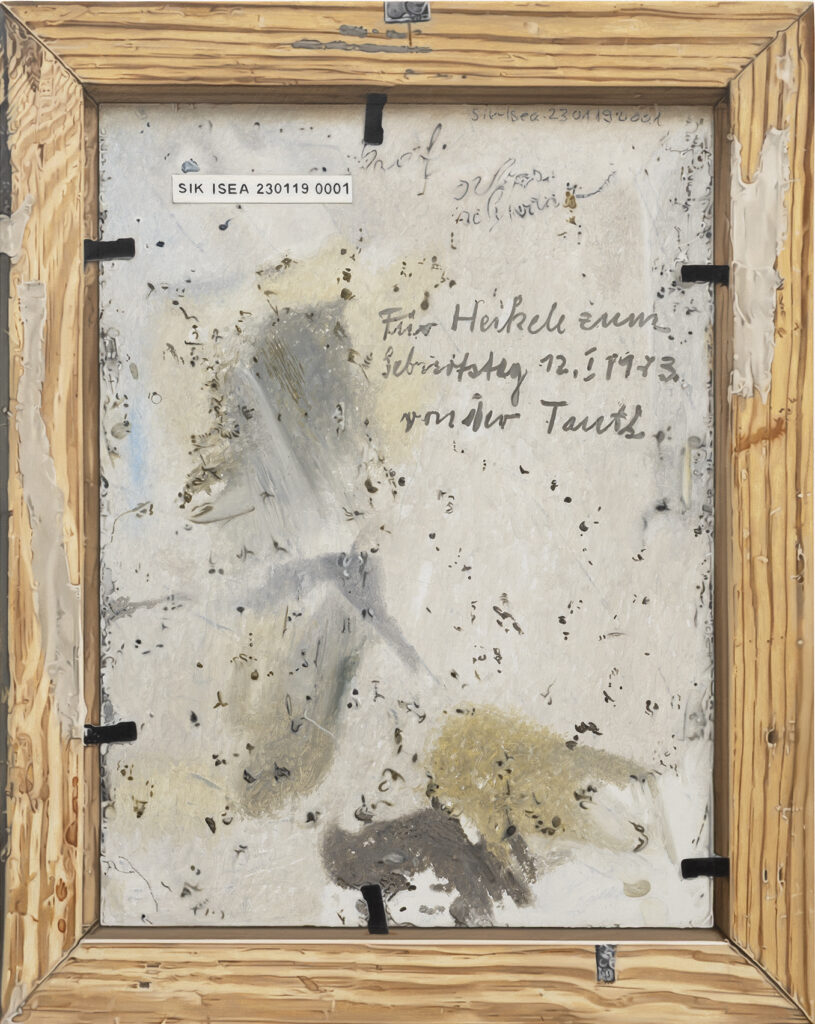 BÜHLER FLORIAN 'Verso (Blow up)' 2026 Oil on canvas 50 x 40 cm  (19 5/8 x 15 3/4 in.)