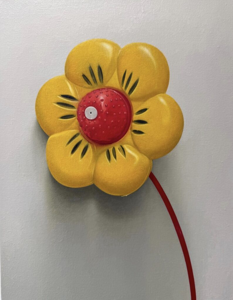 BÜHLER FLORIAN 'Blume' 2026 Oil on canvas 25.5 x 19.5 cm  (10  x 7 5/8 in.)