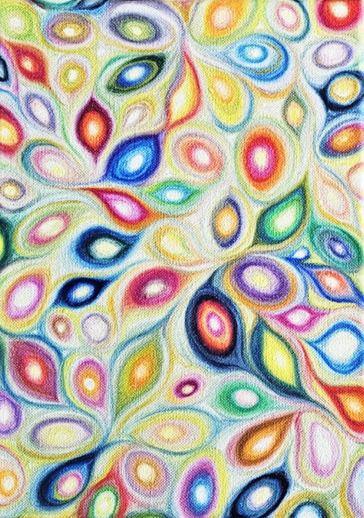 MONIKA STALDER 'transcendentia VII' 2026 Öl auf Leinen 29.7 x 21 cm  (11 3/4 x 8 1/4 in.)